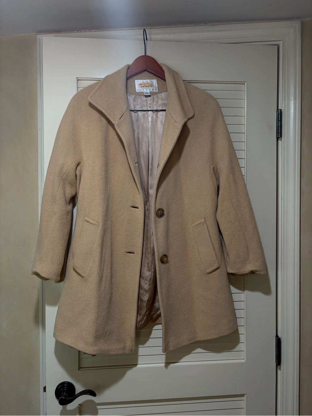 Talbots Camel Hair Coat